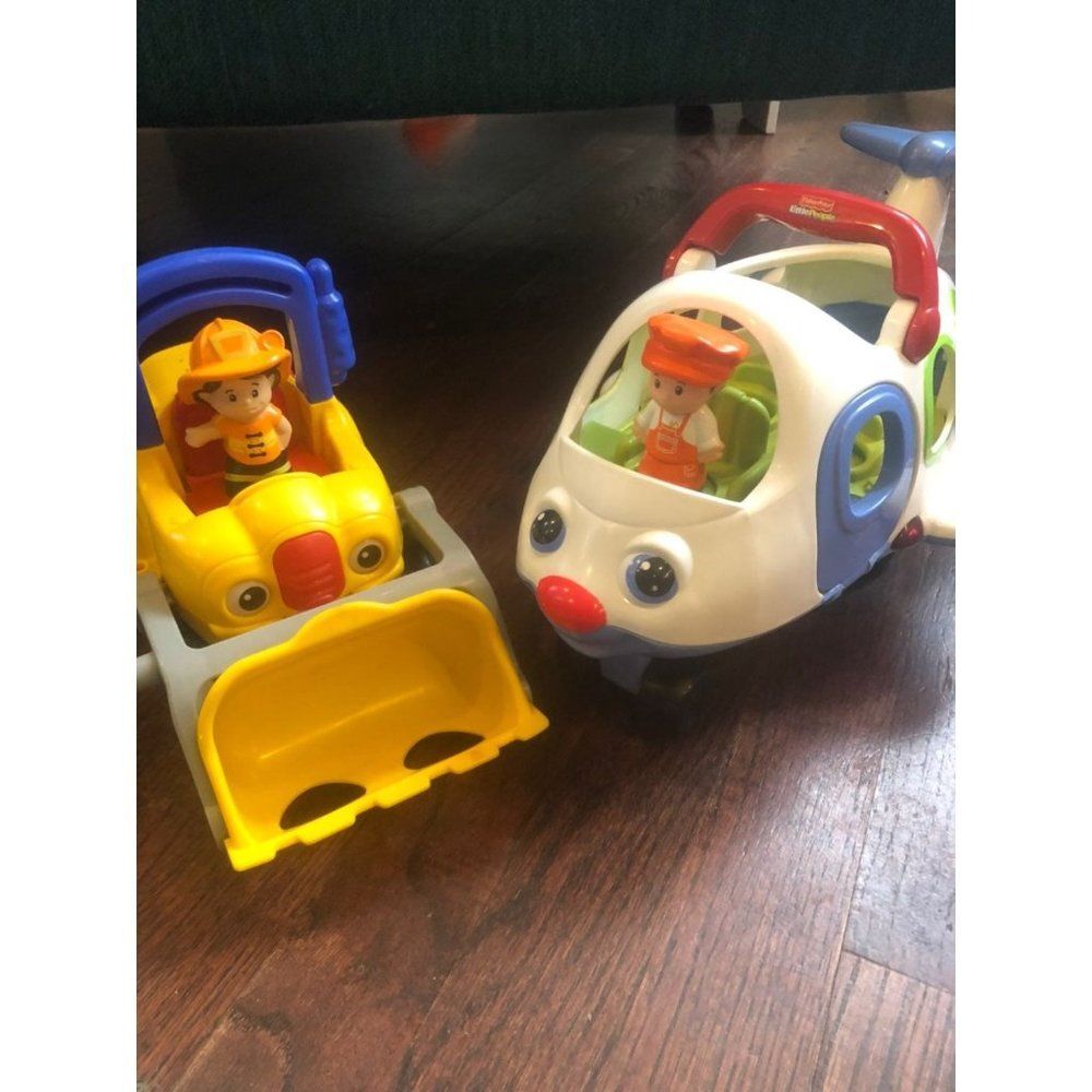 Little people plane and dozer lot